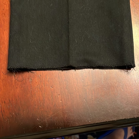 CODE 3 BY SOUTHEASTERN SIZE 32 unfinished hem black work performance pants - Picture 9 of 10